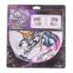 Шторка автомобильная для лобового стекла 144х66см светоотражающая Superstar ED HARDY, арт. EH-01038